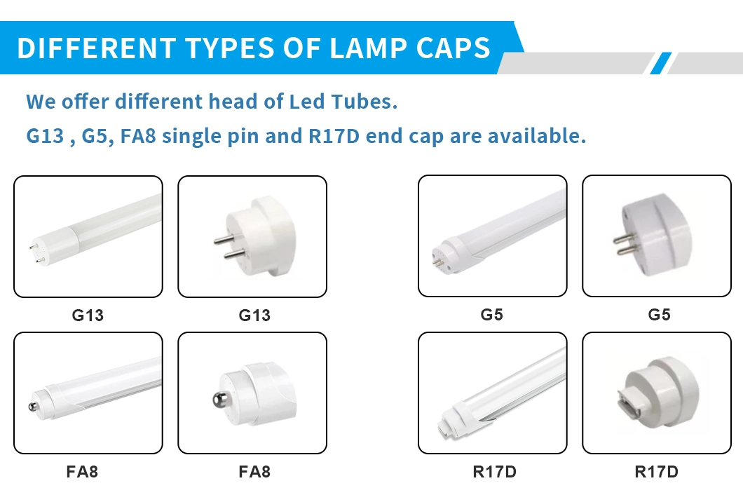 Good Quality LED Tube 18W T5 T8 6500K LED Tube Light 600mm 1200mm